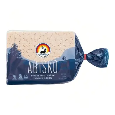Polarbröd Abisko Surdeg Tunnbröd - Soft Sourdough Flatbread 360 g