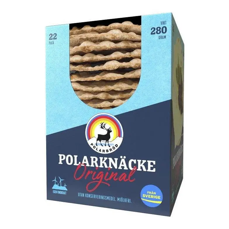 Polarbröd Polarknäcke Runda Original - Crisp bread 280g