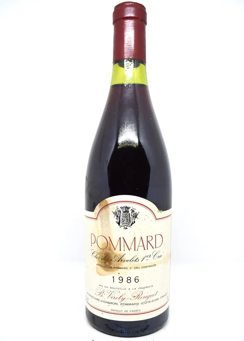 Pommard 1er cru "Clos des Arvelets" 1986 - Domaine Virely-Rougeot
