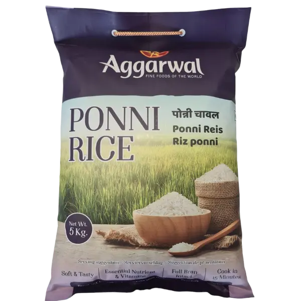 Ponni Boiled Rice - 5 kg