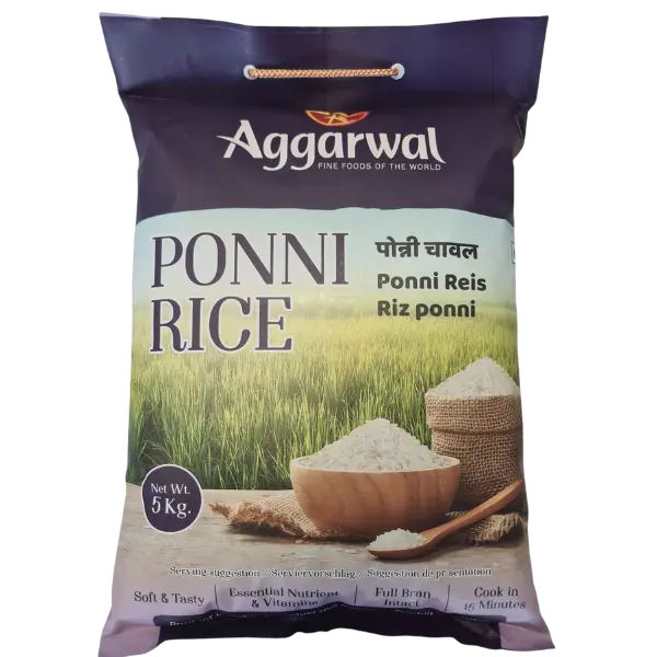 Ponni Raw Rice - 5 kg