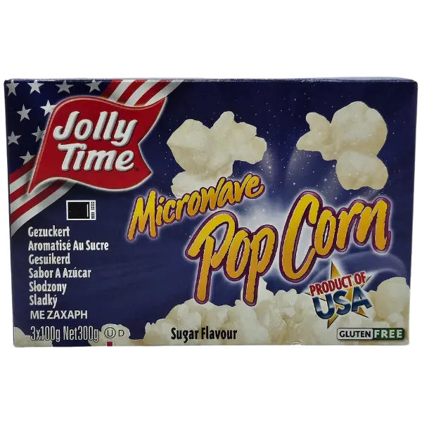 Popcorn Sugar Flavour Microwave - 300 g (300x100 g)