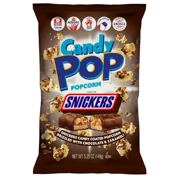 Popcorn USA Snickers Candy Pop - 149 g