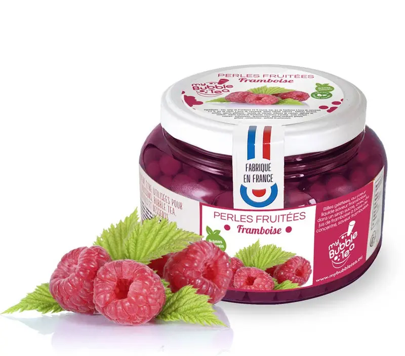 Popping Boba Himbeere – Bubble Tea Fruchtperlen 240 g