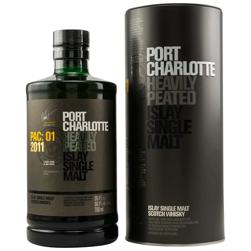 Port Charlotte Heavily Peated PAC 01 - 2011