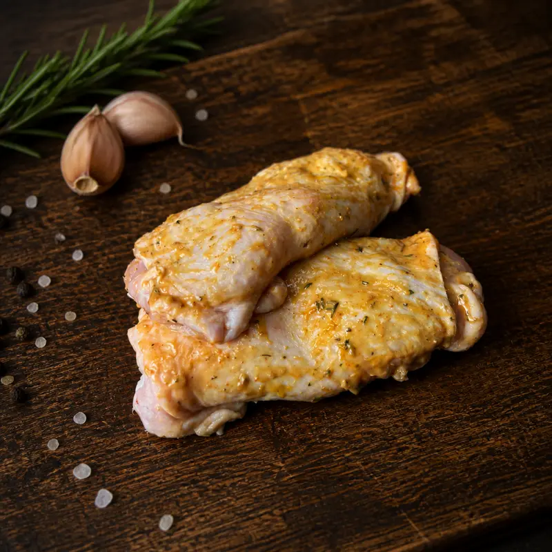 Pouletschenkelsteak - Hausgemachte Marinade