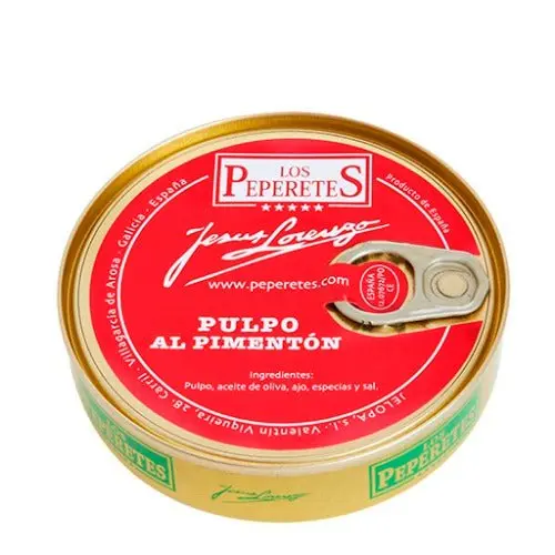 Poulpe à l'huile d'olive et paprika