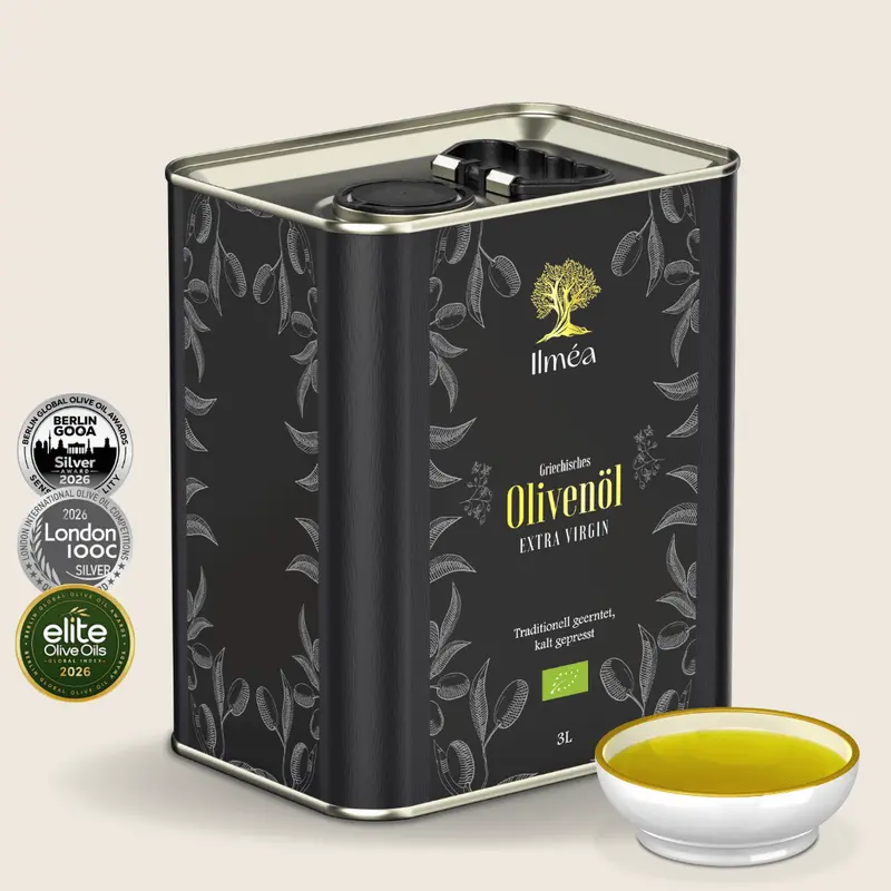 Premium Bio Olivenöl 3 Liter Kanister