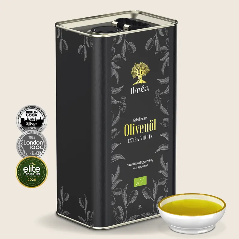 Premium Bio Olivenöl 5 Liter Kanister