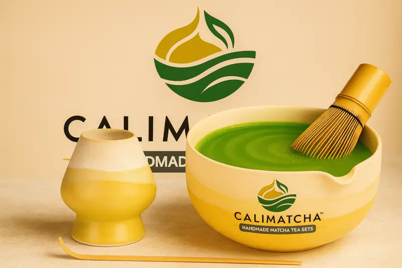 Premium Matcha Latte Set Fuji Sonnenschein