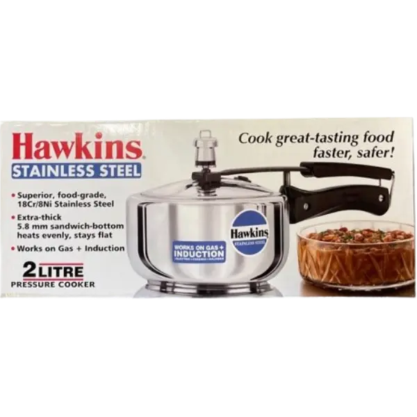 Pressure Cooker Hawkins Stainless Steel - 2 L