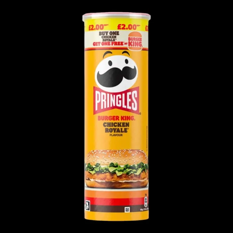 Pringles Burger King Chicken Royale Sharing Crisps 165g