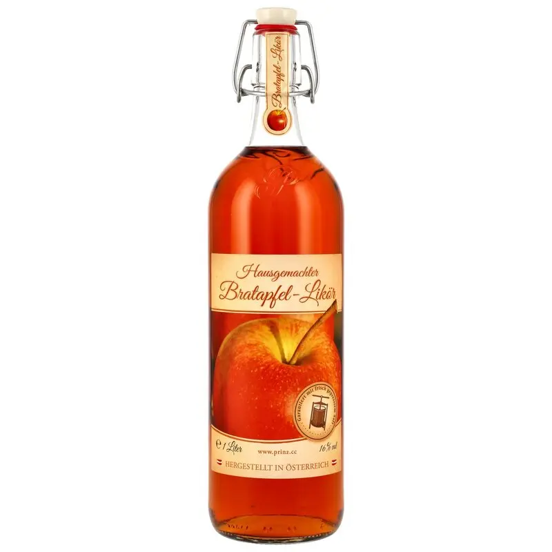 Prinz Bratapfellikör - Liter