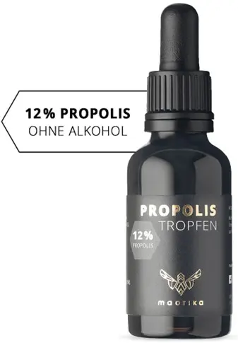 Propolis Tinktur 12% wasserlöslich ohne Alkohol
