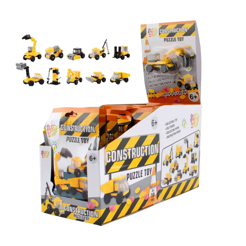 Puzzle Toy Chantier + Bonbon
