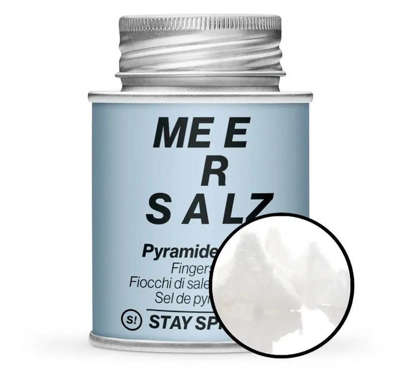 Pyramidensalz "Schneeflockensalz"