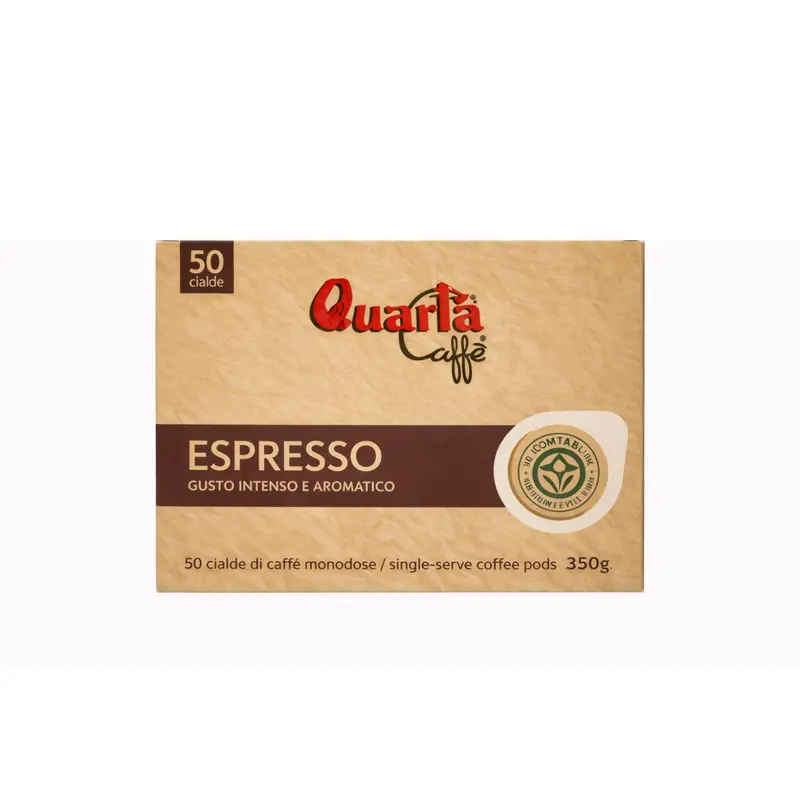 Quartà Caffè Espresso - 50 E.S.E. Kaffeepads (QU03)