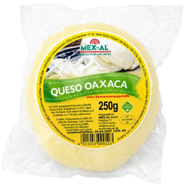 Queso Oaxaca Cheese – 250g