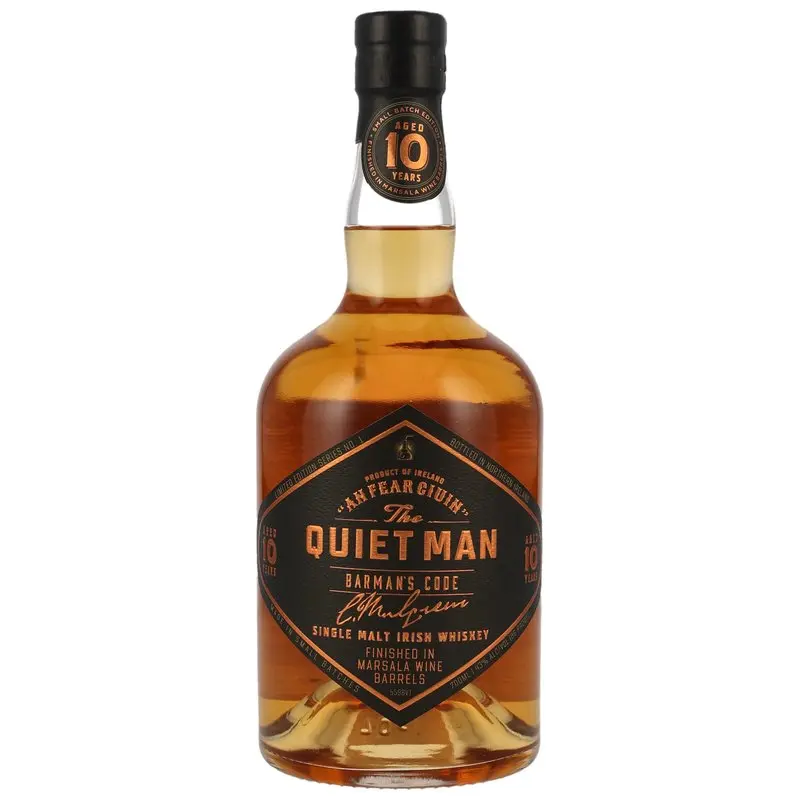 Quiet Man 10 y.o. Marsala Finish Barmans Code