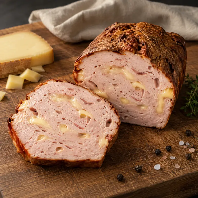 Raclette Chäs Chäs Fleischkäse - Hausgemacht