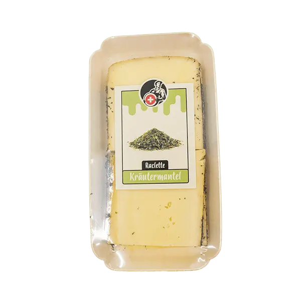 Raclette Kräutermantel