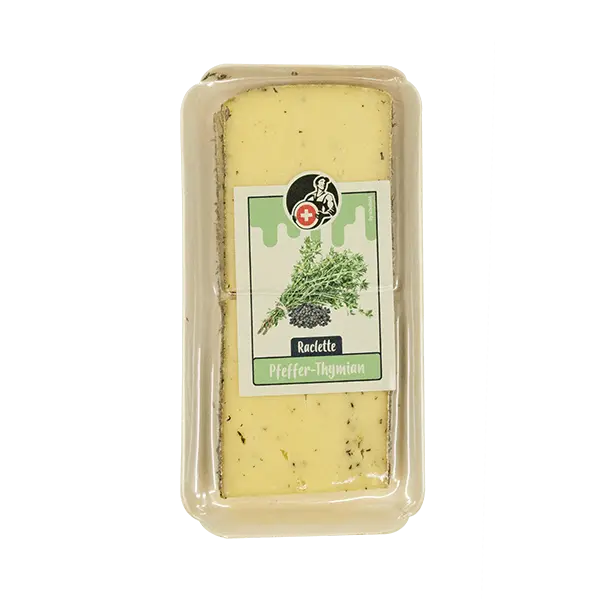 Raclette Pfeffer-Thymian