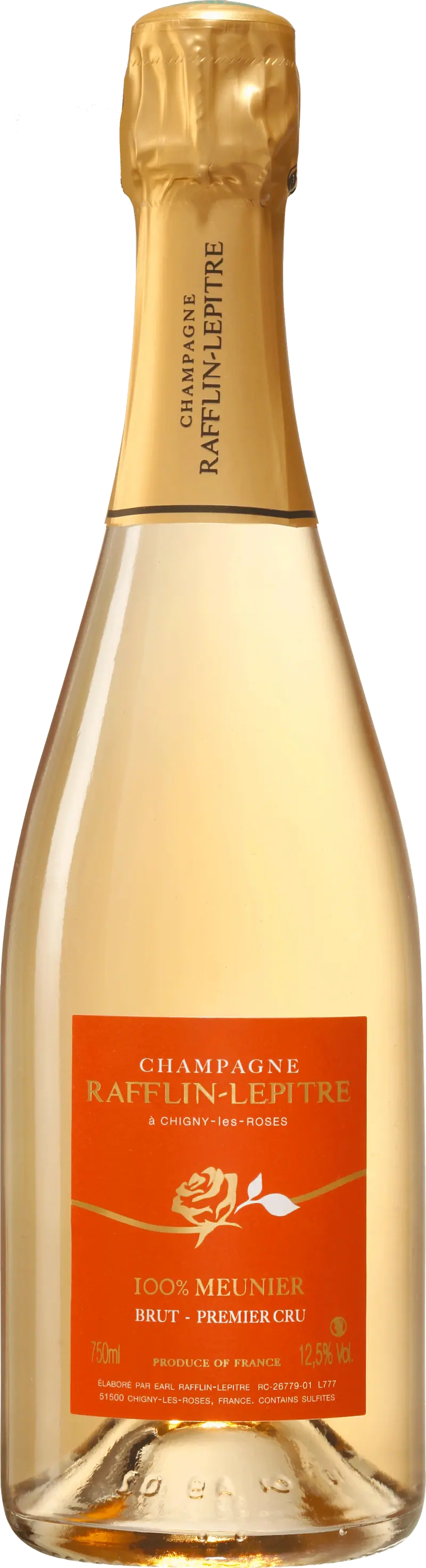 Rafflin-Lepitre Blanc de Noir Meunier Ier Cru