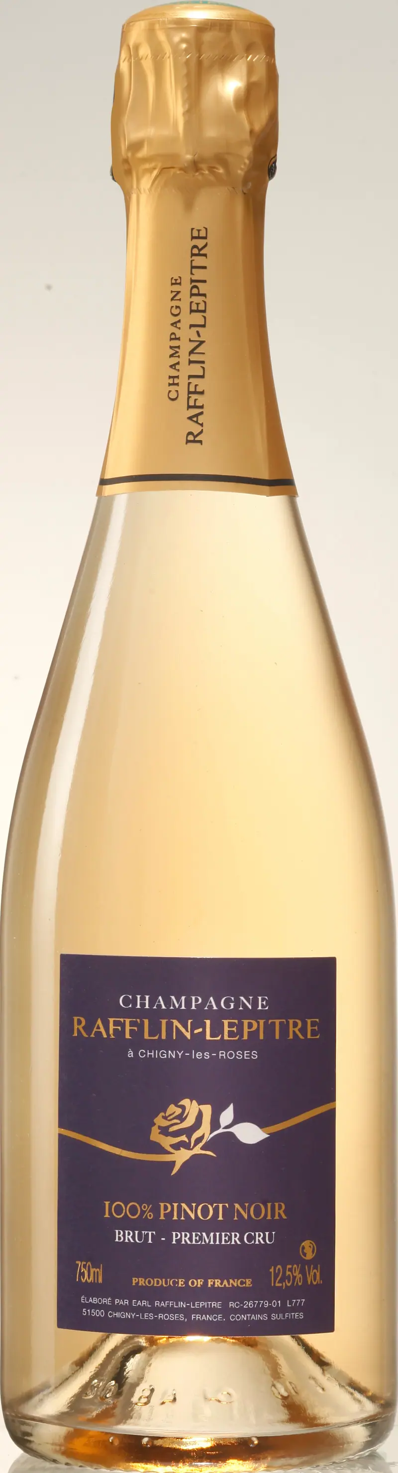 Rafflin-Lepitre Blanc de Noir Pinot Noir Ier Cru