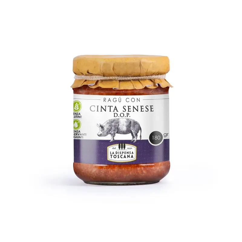 Ragù mit Cinta Senese DOP 180g Fabbrica Sughi Toscana