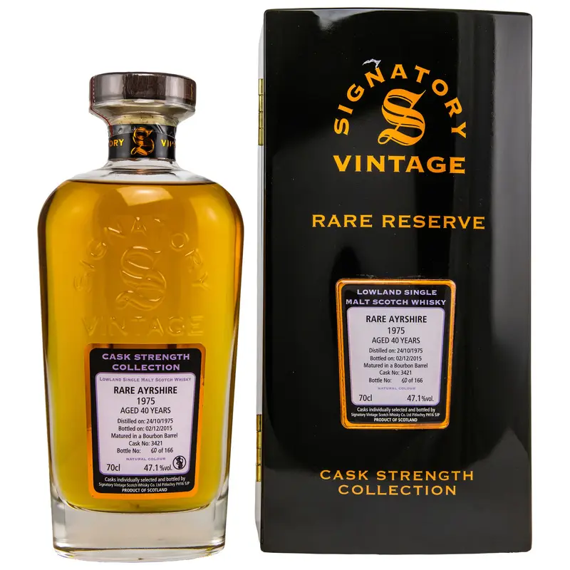 Rare Ayrshire 1975/2015 40 y.o. Sig RR
