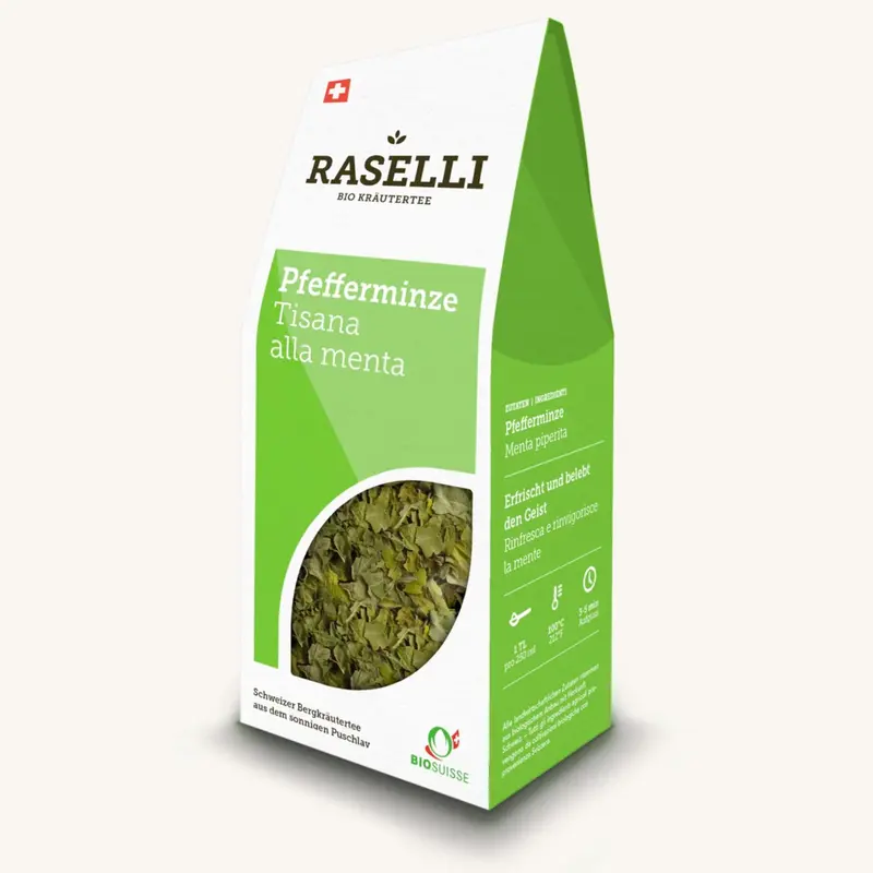 Raselli Bio Pfefferminztee – 25 g