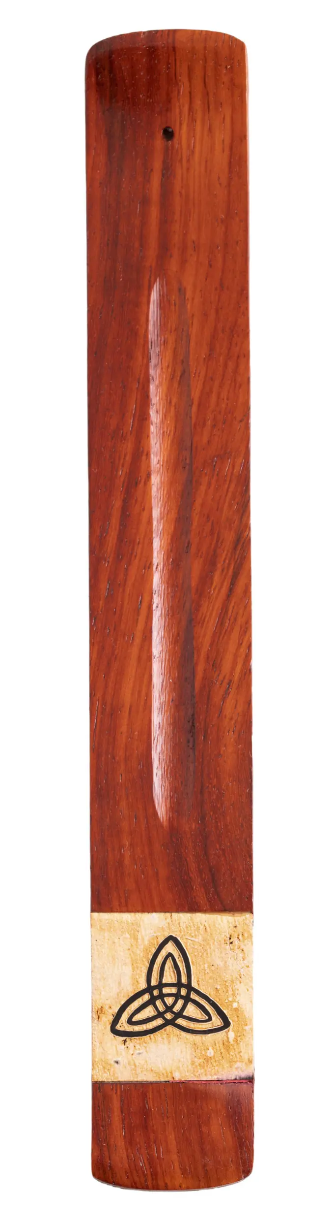 Räucherstäbchenhalter aus Holz | Keltischer Knoten