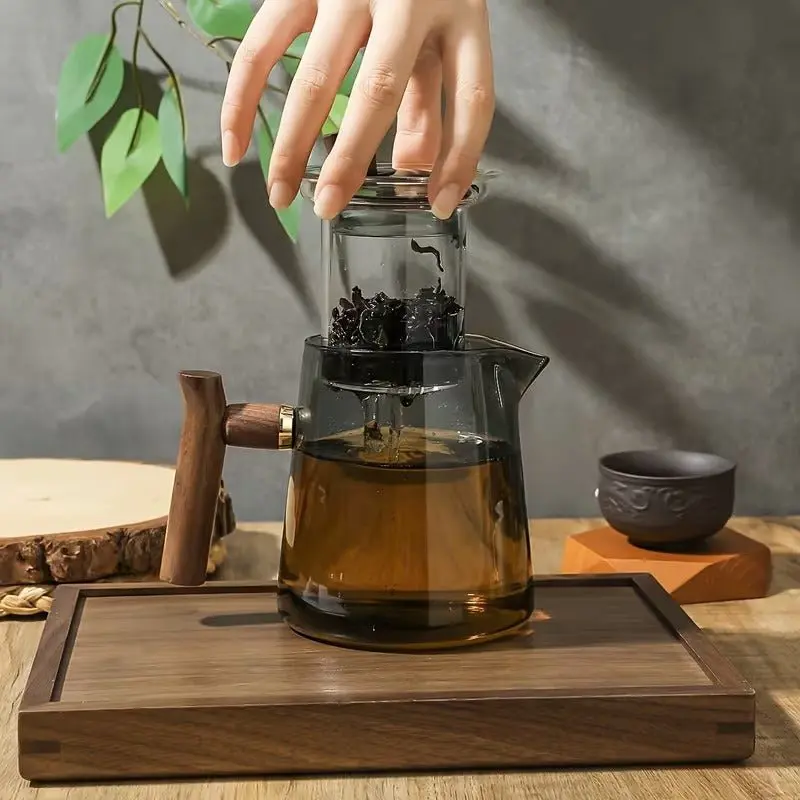 Rauchglas Teekanne die perfekte Harmonie 550ml