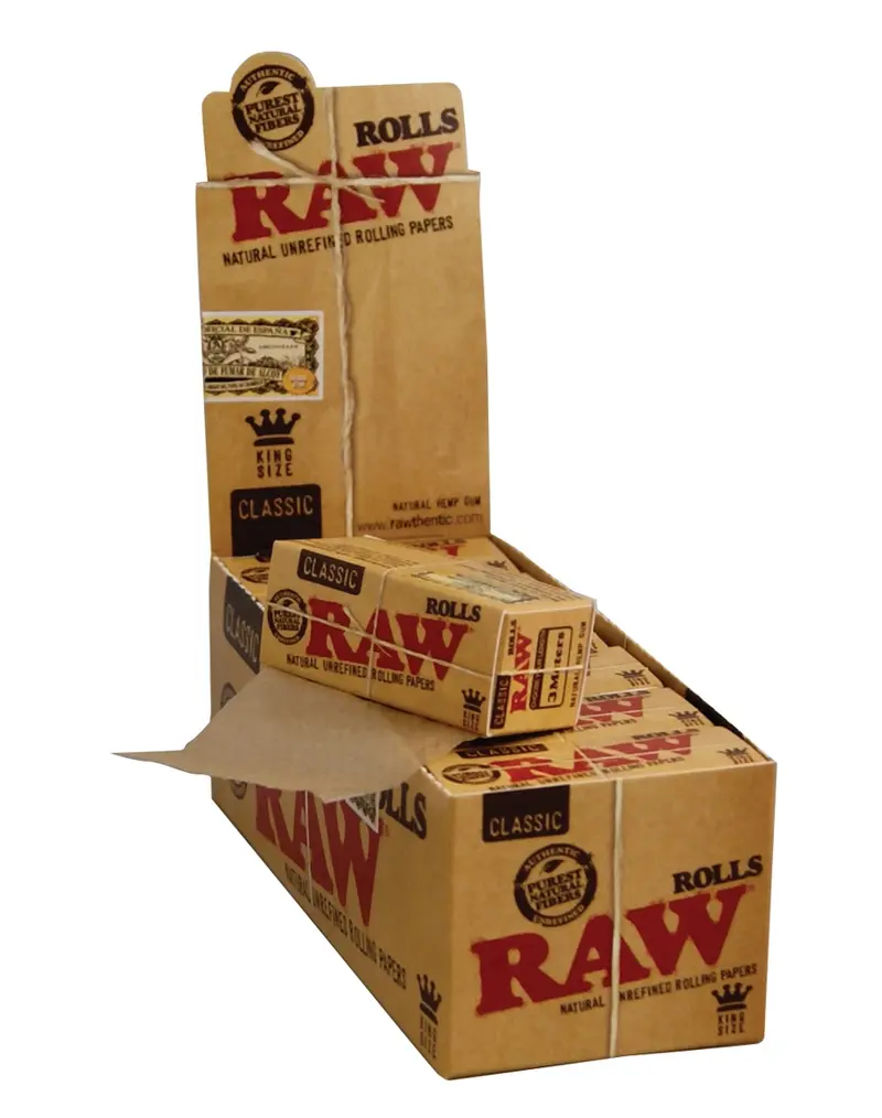 RAW Classic | King Size Rolls | 12x 3m Rolle