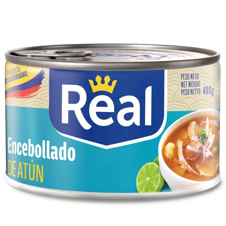 Real Encebollado de Atun 400g