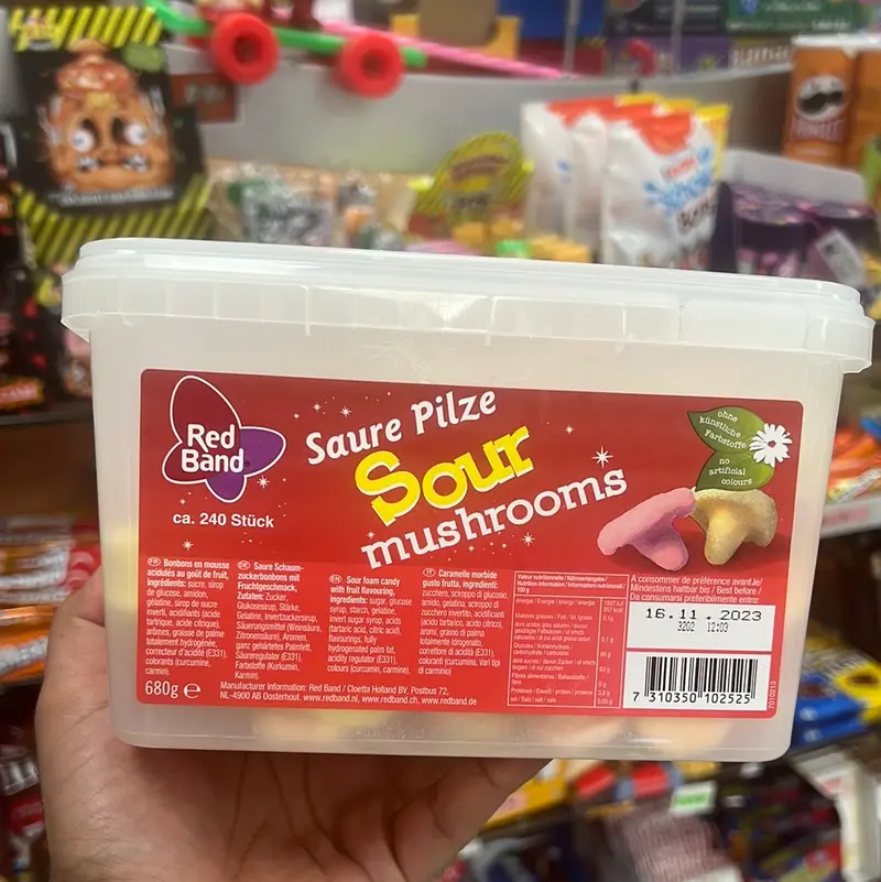 Red Band Saure Pilze 🍄500g