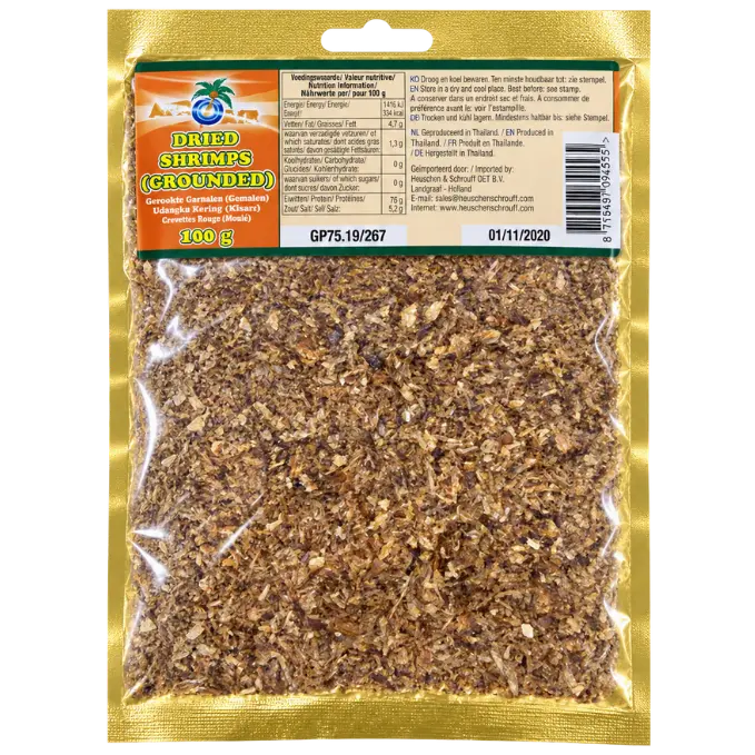 Red Shrimps Smoked & Dried – 100 g