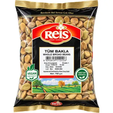Reis Whole Broad Beans (Tum Bakla) – 750 g