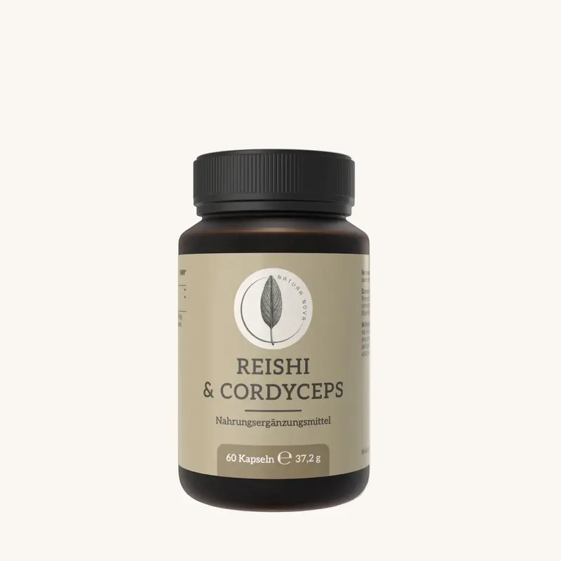 Reishi und Cordyceps Kapseln – 60 Stück