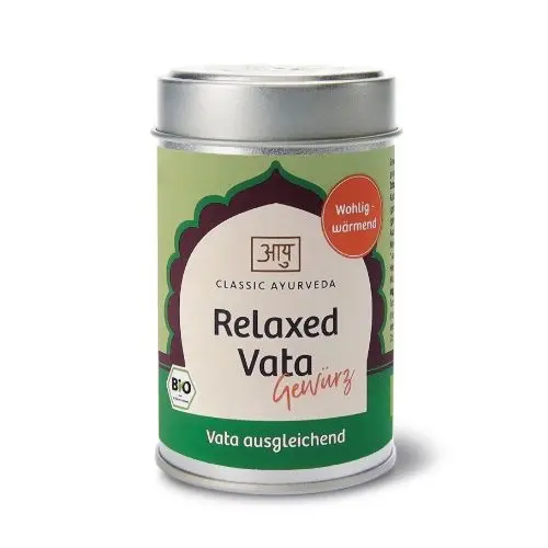Relaxed Vata Gewürzmischung, 70g, Bio