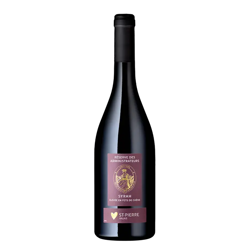 Réserve des Administrateurs Syrah du Valais AOC élevée en fûts de chêne