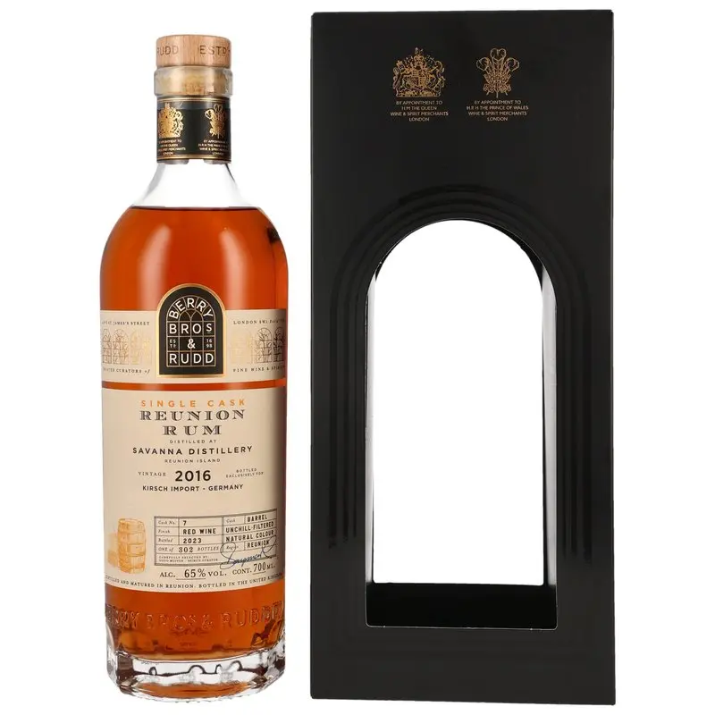 Reunion Rum 2016/2023 - #7 (Berry Bros & Rudd) -Kirsch Import