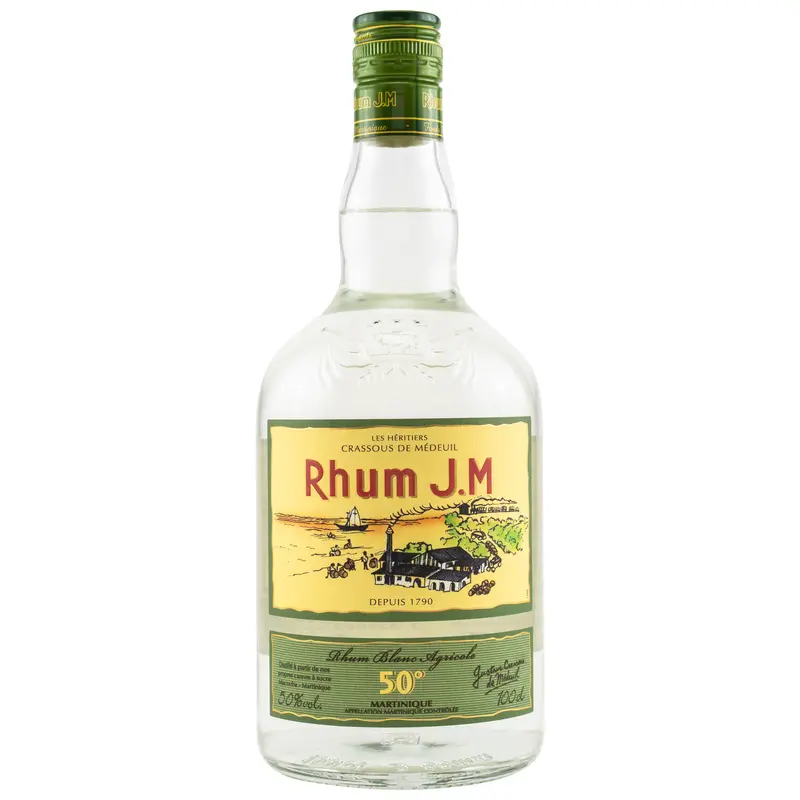 Rhum J.M White Rhum 50% - LITER