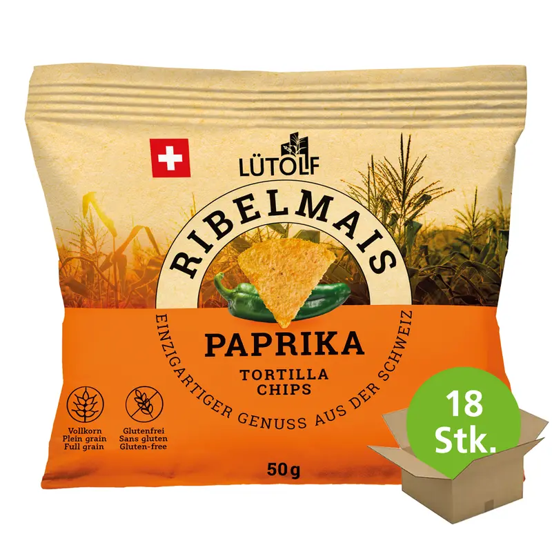 Ribelmais Tortilla Chips Paprika