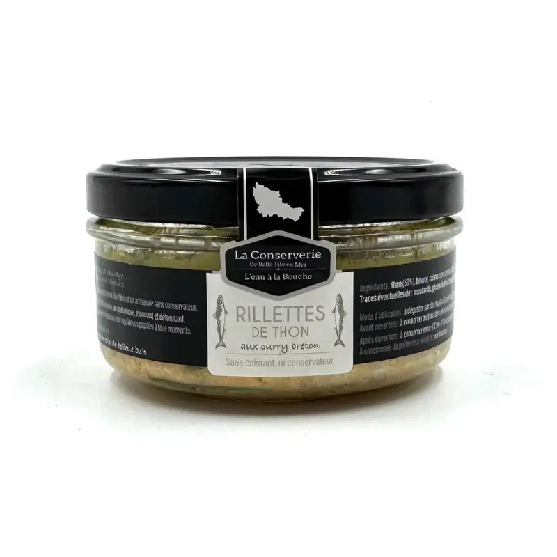 Rillettes de thon de Belle-Ile-en-Mer au curry breton
