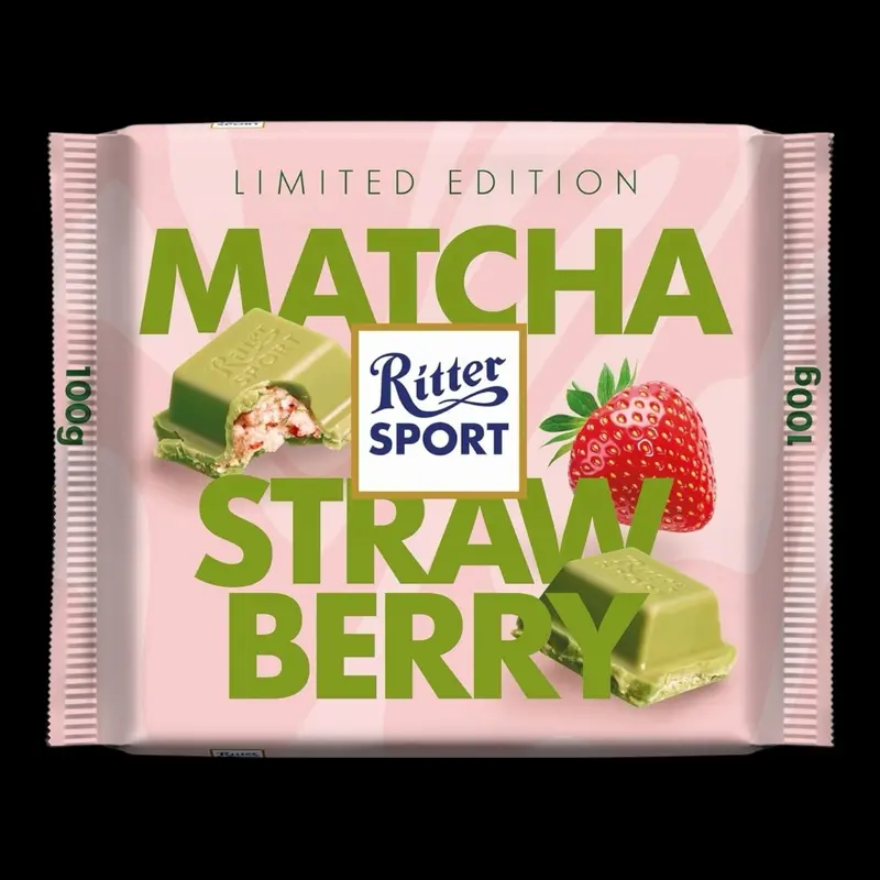 Ritter Sport Matcha Strawberry 100g