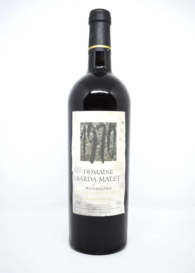 Rivesaltes 1970 - Domaine Sarda Malet - Vin doux naturel