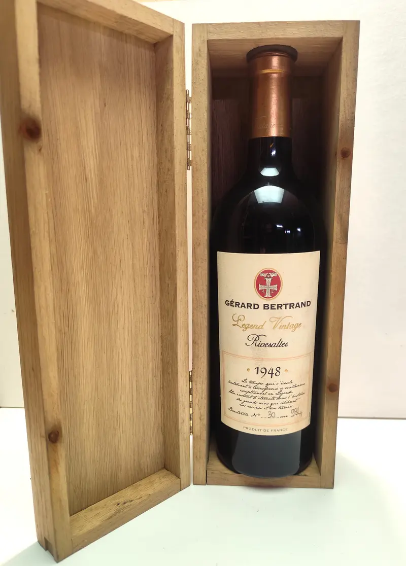 Rivesaltes "Legend Vintage" 1948 - Gerard Bertrand - Coffret Bois