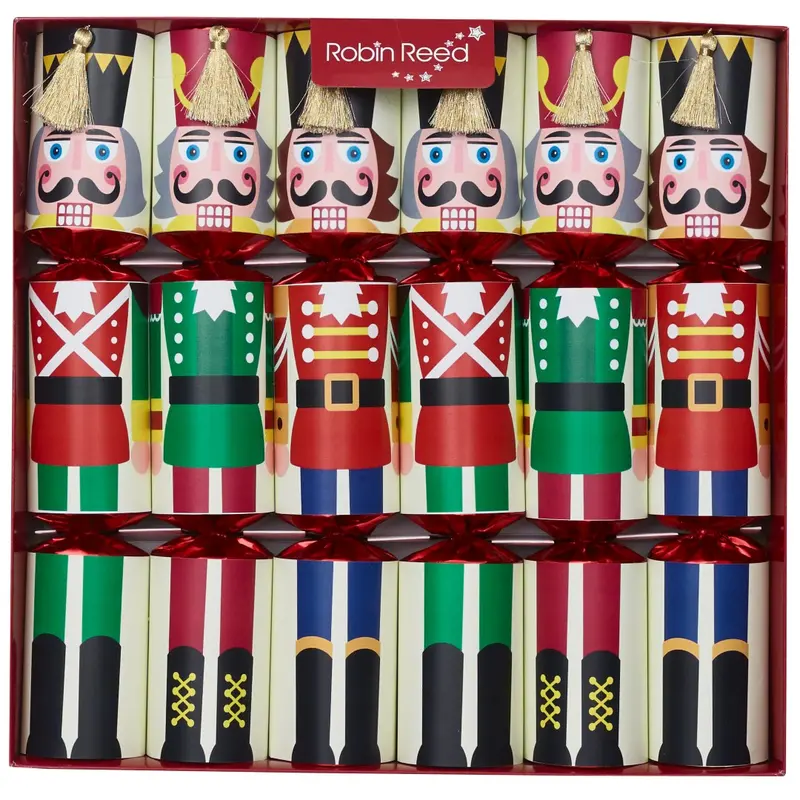 Robin Reed "Racing Nutcracker" 6 x 13" Christ Crackers (72011)