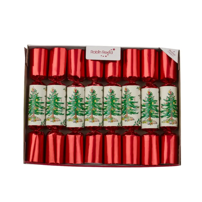 Robin Reed "Spode" 8 x 6" Mini Xmas Crackers (1006)